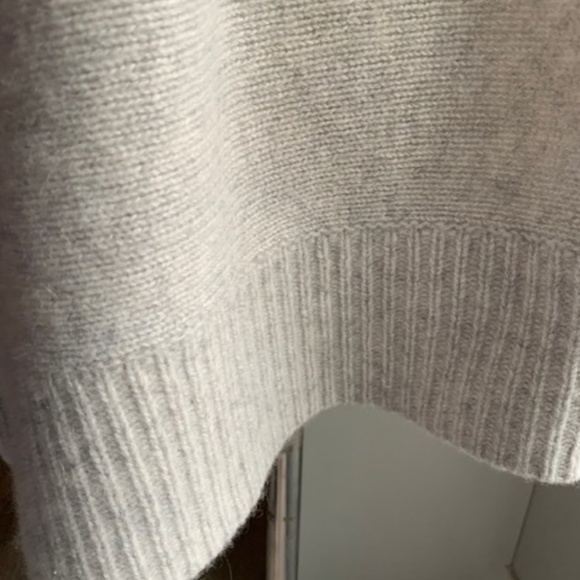 Zara cashmere grey oversized sweater size Medium - Picture 2 of 13